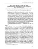 Sự lựa chọn thức ăn của voọc mũi hếch Rhinopithecus avunculus tại khu bảo tồn loài và sinh cảnh Khau Ca, tỉnh Hà Giang