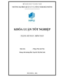 Khóa luận tốt nghiệp Kế toán - Kiểm toán: Hoàn thiện công tác kế toán thanh toán với người mua, người bán tại Công ty TNHH MTV Công Nghiệp Nhựa Kim Sơn