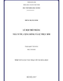 Luận văn Thạc sĩ Văn hóa học: Lễ hội Trò Trám - Nhà nước, cộng đồng và sự phục hồi