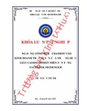 Khóa luận tốt nghiệp: Ứng dụng công nghệ chatbot vào kinh doanh trực tuyến của thương hiệu giày Caosmartmen trên nền tảng Facebook Messenger