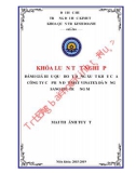 Khóa luận tốt nghiệp: Đánh giá hiệu quả hoạt động xuất khẩu của Công ty cổ phần dệt may Vinatex Đà Nẵng sang thị trường Mỹ