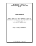 Luận văn Thạc sĩ Kinh tế: Mối quan hệ giữa tỷ giá thực và cân bằng tài khoản vãng lai của các thị trường mới nổi khu vực Châu Á Thái Bình Dương