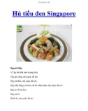 Hủ tiếu đen Singapore