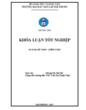 Khóa luận tốt nghiệp Kế toán Kiểm toán: Hoàn thiện công tác kế toán doanh thu, chi phí và xác định kết quả kinh doanh tại doanh nghiệp tư nhân Dương Hoàng