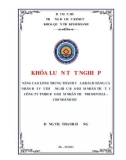 Khóa luận tốt nghiệp Quản trị kinh doanh: Nâng cao lòng trung thành của khách hàng cá nhân đối với thương hiệu BHNT tại Công ty TNHH BHNT Prudential – Chi nhánh Huế