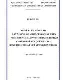 Luận án Tiến sĩ Y học: Nghiên cứu hình ảnh gãy xương sai khớp cùng chậu trên phim chụp cắt lớp vi tính dựng hình 3D và đánh giá kết quả điều trị bằng phẫu thuật kết xương bên trong