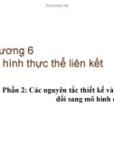 Chương 6.Mô hình thực thể liên kết