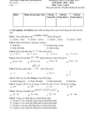 Đề thi học kì 1 môn Toán lớp 8 năm 2022-2023 có đáp án - Trường TH&THCS Kim Đồng, Phước Sơn