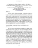 BÁO CÁO SỰ PHÂN BỐ VÀ CƯỜNG LỰC KHAI THÁC CÁ KÈO GIỐNG (Pseudapocryptes elongatus, Cuvier 1816) Ở VÙNG VEN BIỂN TỈNH SÓC TRĂNG VÀ BẠC LIÊU