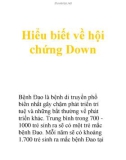 Hiểu biết về hội chứng Down