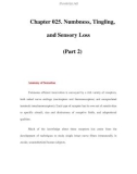 Chapter 025. Numbness, Tingling, and Sensory Loss (Part 2)