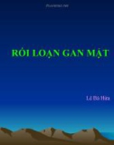 Bài giảng Rối loạn gan mật - BS. Lê Bá Hứa