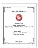 Tiểu luận Thương mại điện tử: Nghiên cứu mô hình kinh doanh thương mại điện tử Lazada