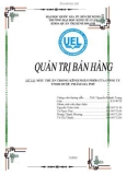 ĐỀ TÀI: MÂU THUẪN TRONG KÊNH PHÂN PHỐI CỦA CÔNG TY TNHH DƯỢC PHẨM GIA PHÚ