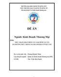 Đề án ngành Kinh doanh thương mại: Thực trạng hoạt động các loại hình vận tải đa phương thức trong ngành Logistics ở Việt Nam