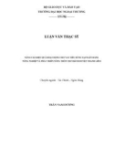 Luận văn Thạc sĩ Tài chính Ngân hàng: Nâng cao hiệu quả hoạt động cho vay tiêu dùng tại Ngân hàng Nông nghiệp và Phát triển nông thôn chi nhánh huyện Thanh Liêm