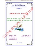 Khóa luận tốt nghiệp: Đánh giá hiệu quả kinh tế cây dưa hấu vụ xuân trên địa bàn xã Tào Sơn, huyện Anh Sơn, tỉnh Nghệ An