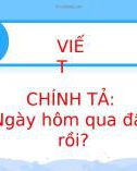 Bài giảng môn Tiếng Việt lớp 2 sách Kết nối tri thức năm học 2021-2022 - Bài 2: Chính tả Ngày hôm qua đâu rồi? (Trường Tiểu học Thạch Bàn B)