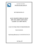 Luận văn Thạc sĩ Quản trị kinh doanh: Quản trị phân phối sản phẩm điều hòa không khí DAIKIN tại khu vực Miền Trung