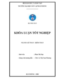 Khóa luận tốt nghiệp Kế toán - Kiểm toán: Hoàn thiện công tác kế toán nguyên vật liệu tại Công ty cổ phần Đại Lợi