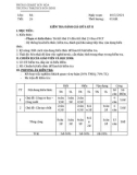 Đề thi giữa học kì 2 môn Vật lí lớp 8 năm 2020-2021 có đáp án - Trường TH&THCS Sơn Định