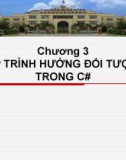 Bài giảng Cơ sở lập trình 2: Chương 3 - Lê Quý Tài