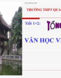 Tổng quan văn học Việt Nam