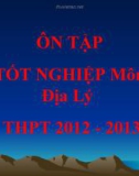 Ôn tập tốt nghiệp môn địa lý