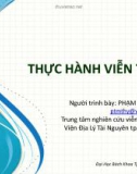 THỰC HÀNH VIỄN THÁM