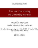 Tin học đại cương - Bài 2