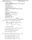 Đề cương ôn tập học kì 1 môn Toán lớp 12 năm 2022-2023 - Trường THPT Phúc Thọ