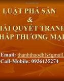 Giải quyết tranh chấp thương mại