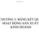 Bài giảng Phân tích báo cáo tài chính: Chương 3 - ThS. Nguyễn Thị Ngọc Lan