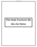 thủ thuật fac độc đáo cho status