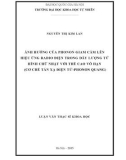 Luận văn Thạc sĩ Khoa học: Ảnh hưởng của phonon giam cầm liên hiệu ứng radio - điện trong dây lượng tử hình chữ nhật với thế cao vô hạn (cơ chế tán xạ điện tử - phonon quang)