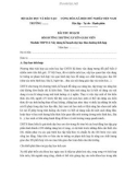 Bài thu hoạch Bồi dưỡng thường xuyên giáo viên THPT: Module 14 - Xây dựng kế hoạch dạy học theo hướng tích hợp