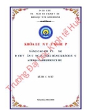 Khóa luận tốt nghiệp Quản trị kinh doanh: Nâng cao chất lượng dịch vụ ăn uống tại nhà hàng khách sạn AZERAI-LaResidence Huế