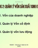 Vốn của doanh nghiệp