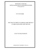 Luận văn Thạc sĩ Kinh tế: Phân tích tác động của nghèo đa chiều đến di cư của hộ gia đình nông thôn Việt Nam