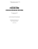 Luận văn Thạc sĩ Văn hóa học: Lễ hội chùa Trông (xã Hưng Long, huyện Ninh Giang, tỉnh Hải Dương)