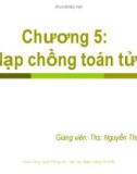 Bài giảng Cơ sở lập trình máy tính: Chương 5 - ThS. Nguyễn Thị Khiêm Hòa