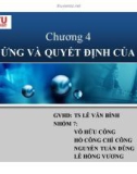 Thuyết trình: Cung ứng và quyết định của hãng