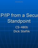 TCP/IP from a Security Standpoint