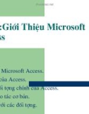 Bài 3:Giíi Thiệu Microsoft Access