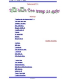 Tự học C++ trong 21 ngày