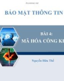 Bài 4 -Mã hóa công khai