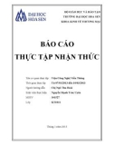 Báo cáo thực tập nhận thức: Viện Công Nghệ Viễn Thông