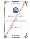 Khóa luận tốt nghiệp Quản trị kinh doanh: Đo lường văn hóa doanh nghiệp tại Công ty Cổ phần Dệt may Phú Hòa An bằng phần mềm CHMA