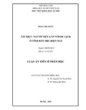 Luận án Tiến sĩ Nhân học: Ẩm thực người Việt với du lịch ở tỉnh Bến Tre hiện nay