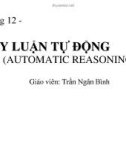 Trí tuệ nhân tạo - Chương 8